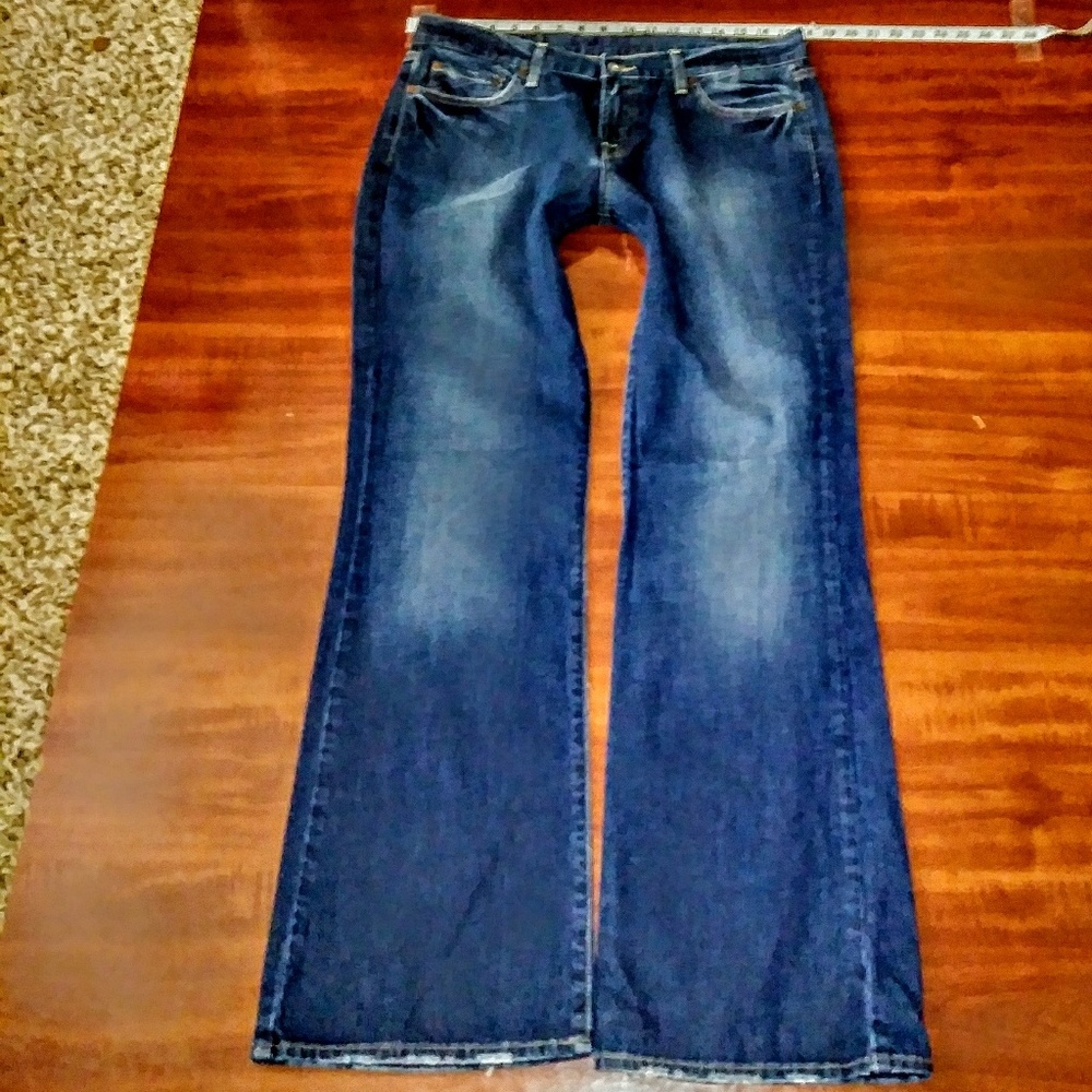 Lucky Brand Jeans Size 12/31 Sweet & Low Wide Boot